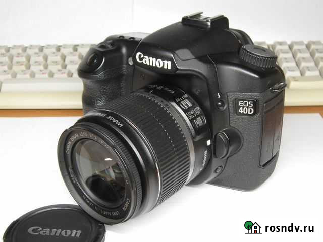 Canon EOS 40D + EF-S 18-55mm f/3.5-5.6 IS Кропоткин - изображение 1
