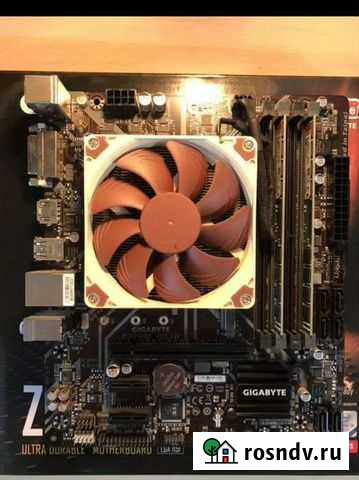 I5 8600/z370 mATX/16gb ddr4/Noctua low profile Лосино-Петровский - изображение 1