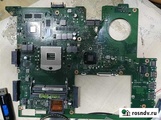 Материнская плата ноутбука Asus n76vj Москва - изображение 1
