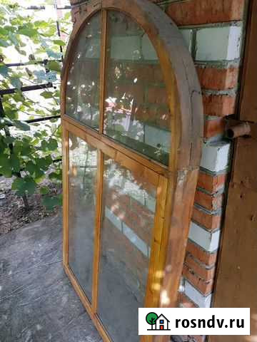 Арочное окно б/у Белгород - изображение 1