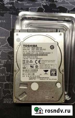 Жёсткий диск 1Tb Toshiba 2.5 Гатчина - изображение 1