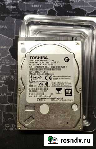 Жёсткий диск 1Tb Toshiba 2.5 Гатчина - изображение 1