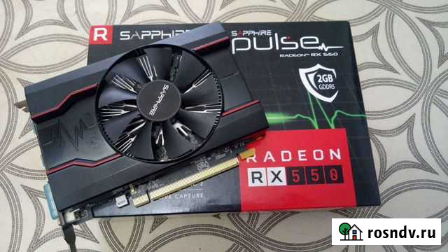 Видеокарта Radeon RX 550 2 gb Моздок - изображение 1