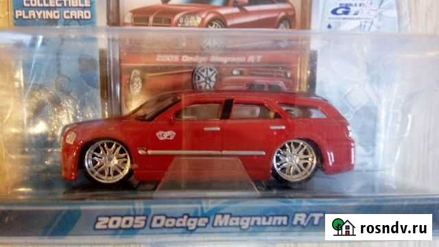 Dodge Magnum R/T Red Playerz 1/64 2005 Maisto Калининград - изображение 1
