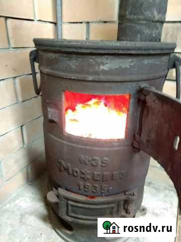 Печка Буржуйка Чугунная Новая Саратов - изображение 1