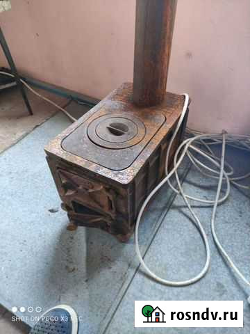 Печь буржуйка чугунная разборная Воронеж - изображение 1