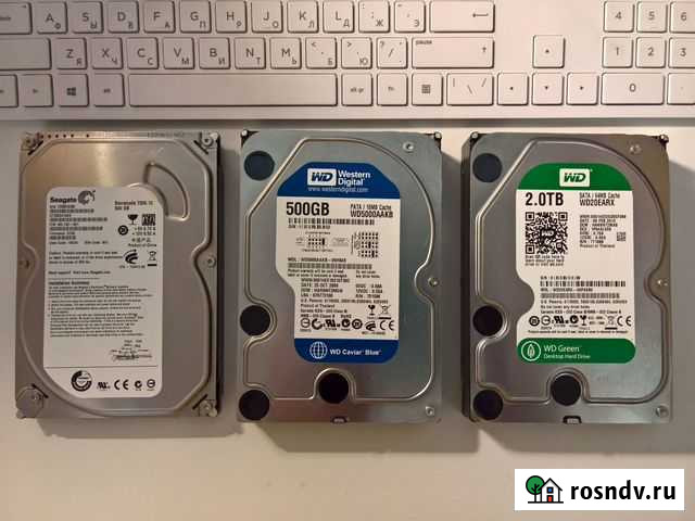 Жёсткие диски IDE-SATA 500Гб - 2Тб Аксай - изображение 1