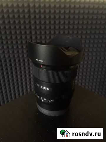 Широкоугольный объектив Sony Sony FE 1.8/20G Москва - изображение 1