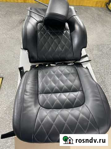 TLC 200 Excalibur обивка передних сидений Муравленко - изображение 1