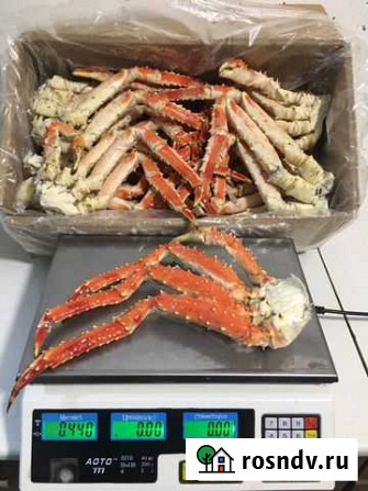 Краб камчатский, морепродукты Красноярск - изображение 1