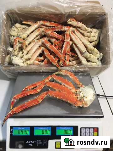 Краб камчатский, морепродукты Красноярск - изображение 1