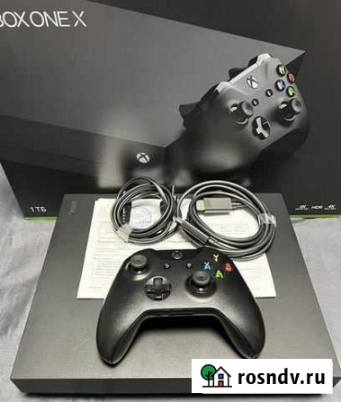 Игровая консоль Xbox One X 1TB Как Новая Санкт-Петербург - изображение 1