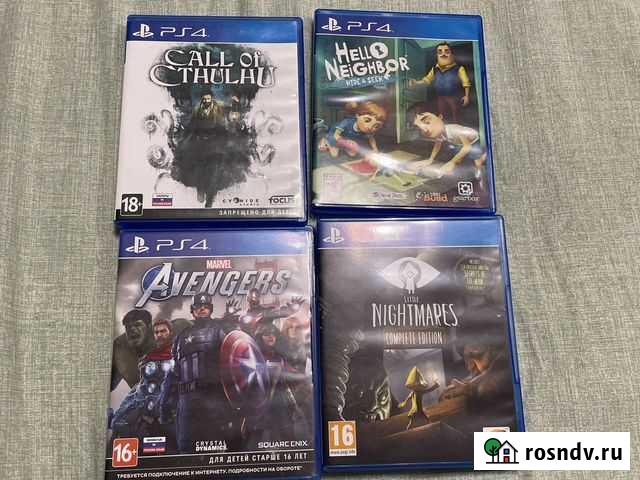 Игры на ps4 Геленджик - изображение 1