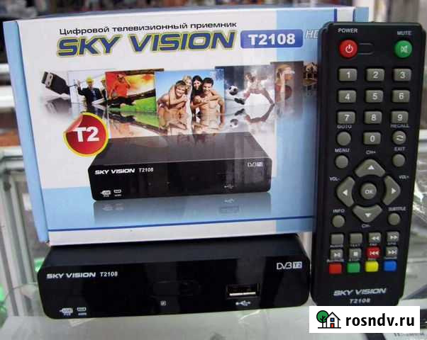 Эфирный приемник на 25 каналов Skyvision t2108 Альметьевск - изображение 1