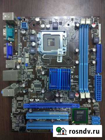 Материнская плата asus p5g41t-m lx2/gb Краснодар - изображение 1