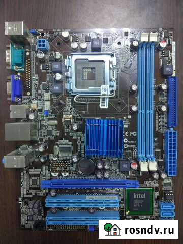 Материнская плата asus p5g41t-m lx2/gb Краснодар - изображение 1