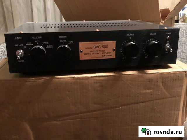Усилител пред. Ламповый SUN audio SVC-500 Рязань - изображение 1