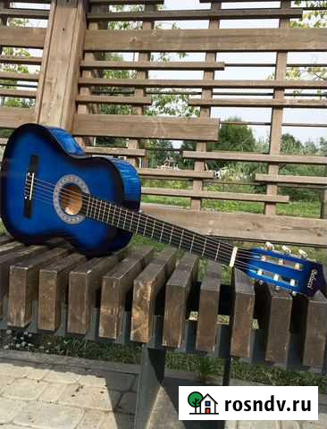 Гитара синяя новая Вологда - изображение 1