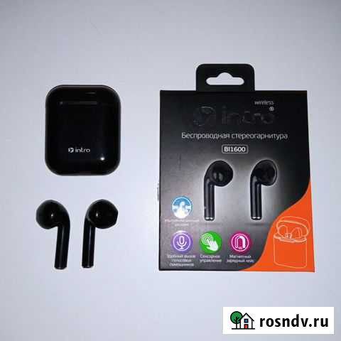 Беспроводные наушники, работает только один : Ижевск - изображение 1