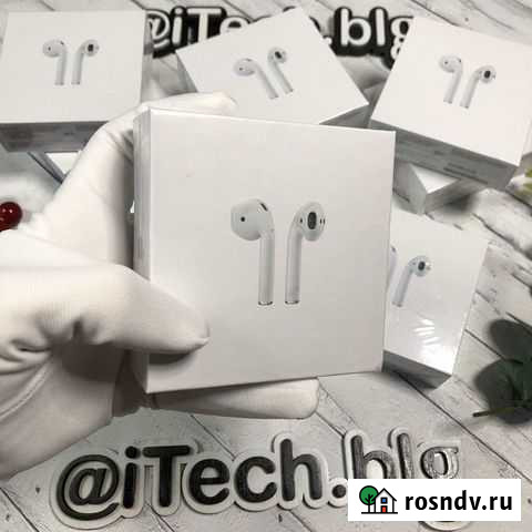 Новые AirPods 2 с гарантией Благовещенск - изображение 1