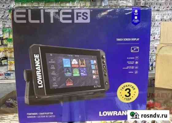 Эхолот Lowrance Elite FS 9 с датчиком 3-in-1 Ярославль