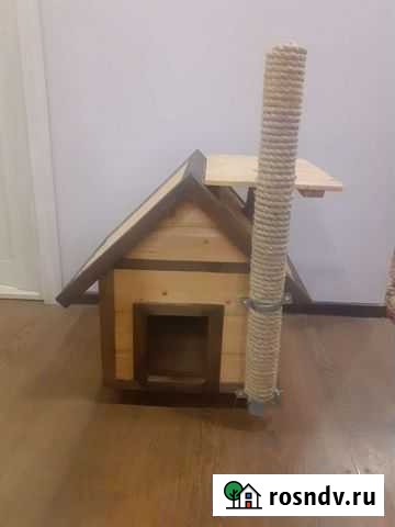 Домик для кошки с когтеточкой Дзержинск - изображение 1