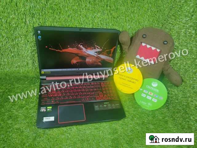 Игровой ноут на Ryzen 5, GTX 1650, SSD. Гарантия Кемерово - изображение 1
