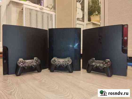 Sony PS3 3шт +300+ игр Можайск