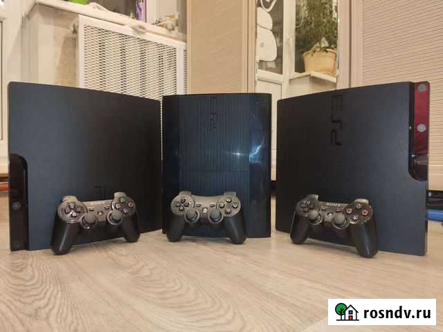Sony PS3 3шт +300+ игр Можайск - изображение 1