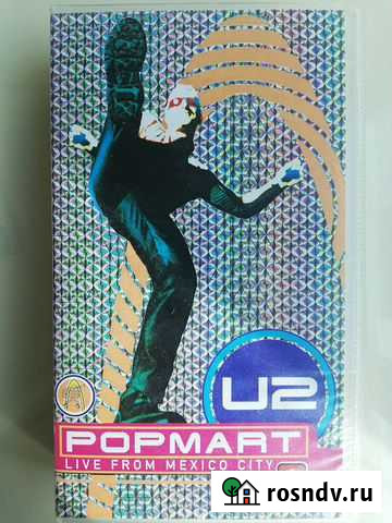 Видеокассета U2 Popmart Life from Mexico City Москва - изображение 1