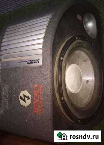 Сабвуфер и усилитель в автомобиль Кызыл - изображение 1