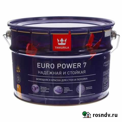 Краска tikkurila euro power 7 Майкоп - изображение 1