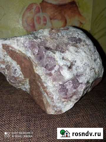 Аметист ювелирный необработанный (большые кристалы Нижний Новгород - изображение 1