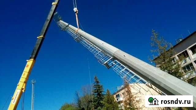 Монтаж высокомачтовых опор Воронеж - изображение 1