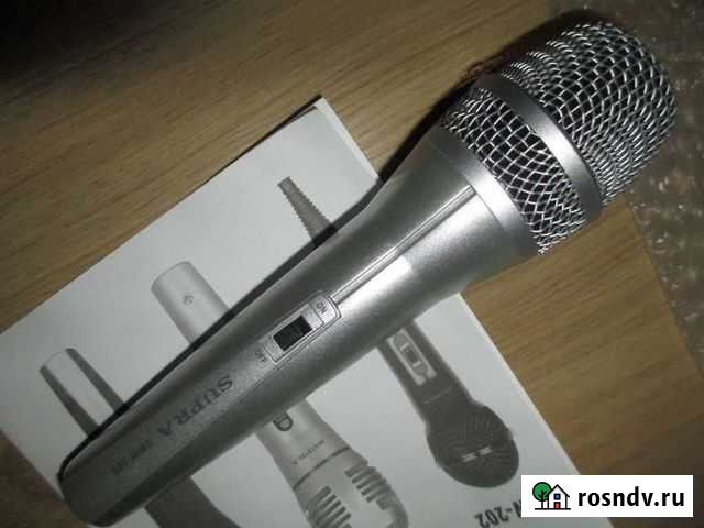 Микрофон Supra без шнура Санкт-Петербург - изображение 1