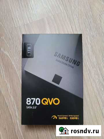 SSD samsung 870 QVO 1 TB Санкт-Петербург - изображение 1