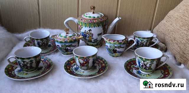 Сервиз гейши,тарелки блюдца старого Китая Омск - изображение 1