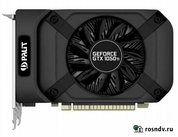 Видеокарта Palit GeForce GTX 1050 Ti StormX 4GB Пермь - изображение 1