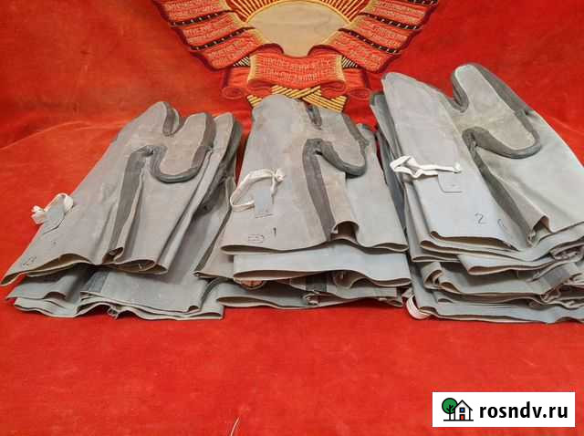 Перчатки из прорезиненной ткани от костюма химзащи Уфа - изображение 1