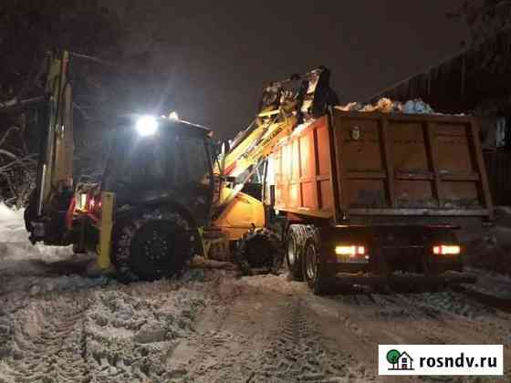 Услуги фронтального погрузчика,Чистка снега вывоз Пенза