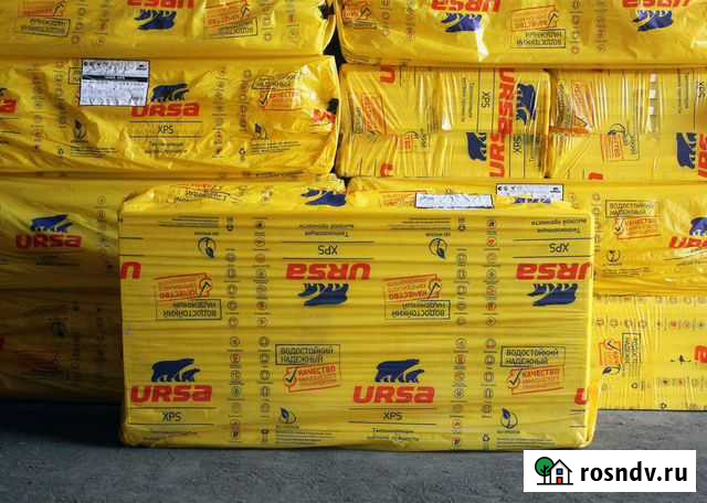 Пенополистирол XPS Ursa 1180х600х50 мм Астрахань - изображение 1
