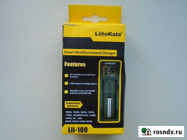 Зарядка для аккумуляторов Liitokala Lii-100 Краснообск - изображение 1