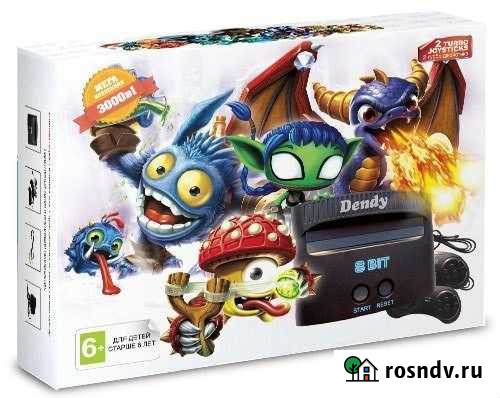 Приставка Dendy Skylander 3000 уровней Чита - изображение 1