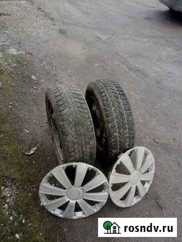 Зимние шины 195/65/15 комплект на дисках 4 шт Кострома - изображение 1