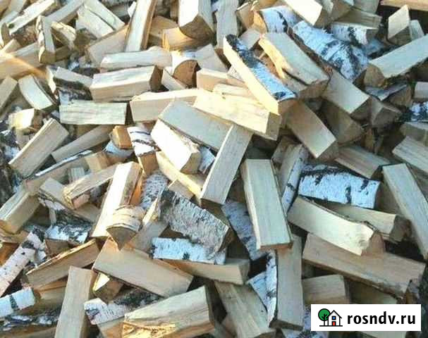 Дрова березовые. Колотые Рощино - изображение 1