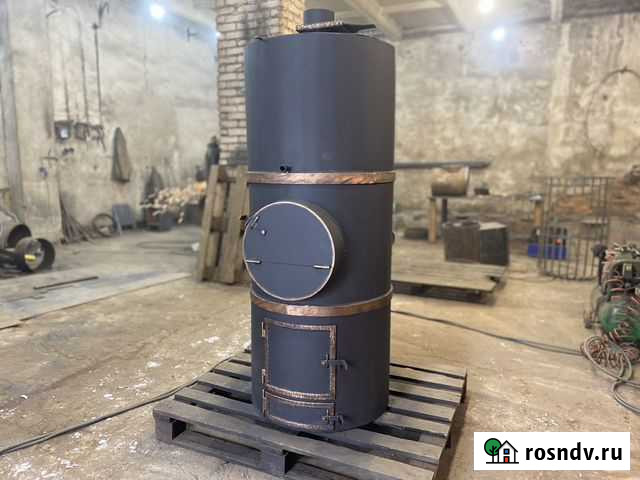 Печь для бани из трубы Рославль - изображение 1