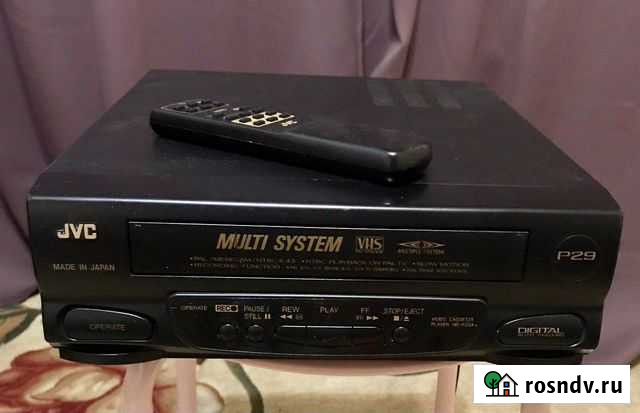 Видеомагнитофон JVC HR-P29A Екатеринбург - изображение 1