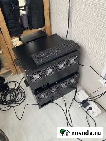 Видеокарты RTX2060s (samsung) риг новый (355 Mh/s) Иркутск - изображение 1