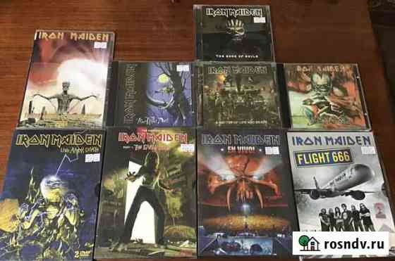 Iron Maiden (cd,dvd) Ангарск