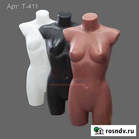 Торс объемный женский целый (Арт: Т-411) Краснодар - изображение 1